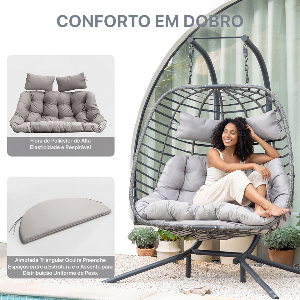 Cadeira de Balanço Casal Imperial